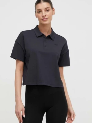 Dkny polo damski kolor czarny DP3T9642