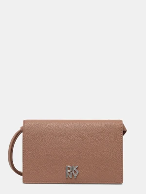 Dkny portfel damski kolor brązowy R445AH95