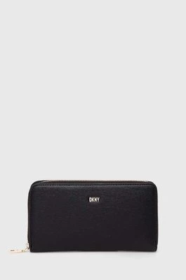Dkny portfel damski kolor czarny R4113C85