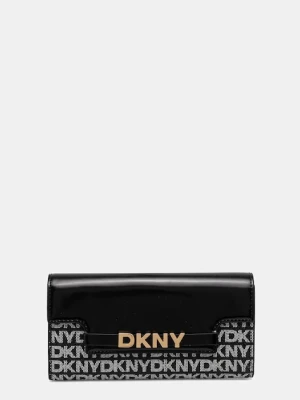 Dkny portfel damski kolor czarny R52Q5M29