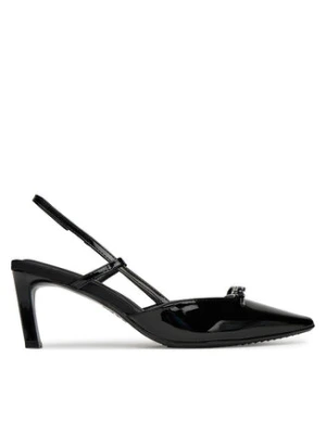 DKNY Sandały K1568500 Czarny