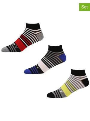 DKNY Skarpety (3 pary) ze wzorem rozmiar: 40-45