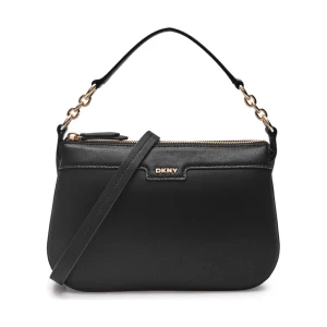 DKNY Skórzana listonoszka