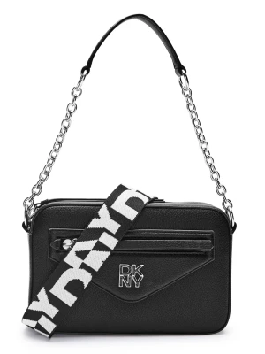 DKNY Skórzana listonoszka