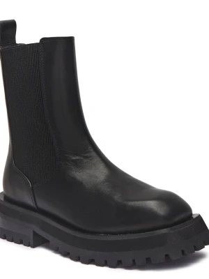 DKNY Skórzane sztyblety RIANNE