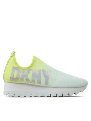 DKNY Sneakersy Azer K4273491 Zielony