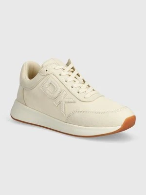 Dkny sneakersy Oaks kolor beżowy K1472129