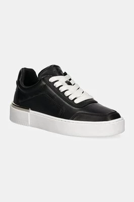 Dkny sneakersy skórzane Baylor kolor czarny K3491306