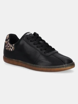 Dkny sneakersy skórzane Seacliff damskie kolor czarny K1567385