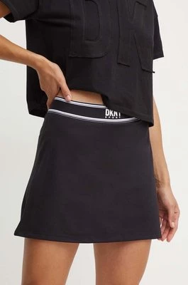 Dkny spódnica kolor czarny mini prosta DP4S5180