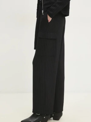 Dkny spodnie czarny