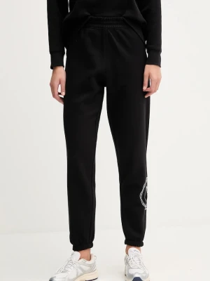 Dkny spodnie dresowe czarny