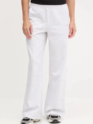 Dkny spodnie dresowe damskie kolor szary melanżowe DP5P3601
