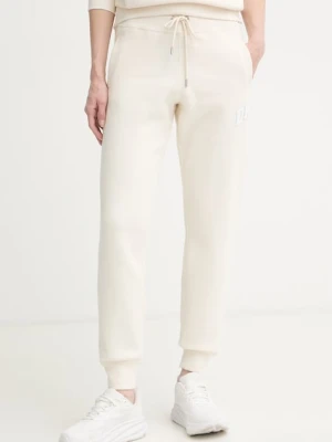 DKNY spodnie dresowe damskie z bawełną