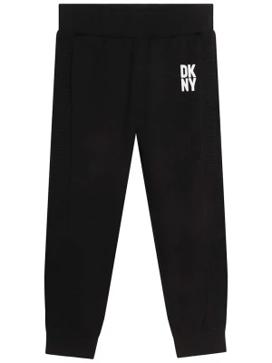 DKNY Spodnie dresowe w kolorze czarnym rozmiar: 152