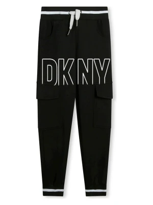 DKNY Spodnie dresowe w kolorze czarnym rozmiar: 164