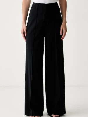 DKNY spodnie garniturowe damskie granatowy