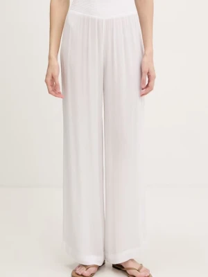 DKNY spodnie wide leg damskie