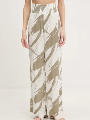 DKNY spodnie wide leg damskie
