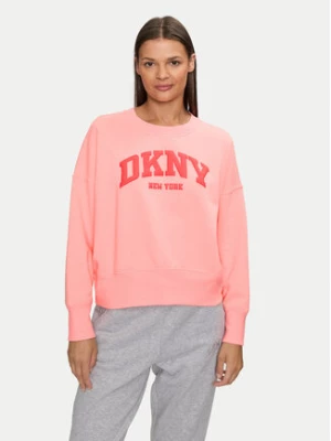 DKNY Sport Bluza DP4T9944 Różowy Loose Fit