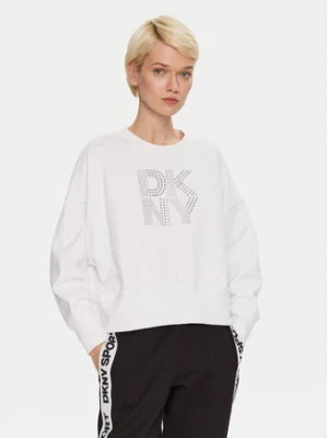 DKNY Sport Bluza DP4T9968 Biały Loose Fit