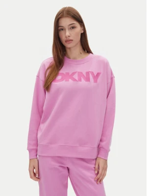 DKNY Sport Bluza DP5T1140 Różowy Regular Fit