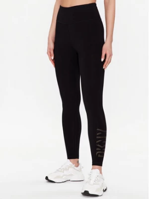 DKNY Sport Legginsy DP2P3160 Czarny Classic Fit