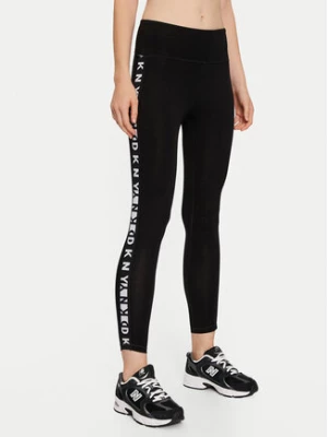 DKNY Sport Legginsy DP9P1939 Czarny Slim Fit