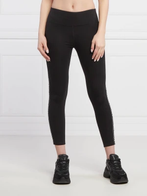 DKNY Sport Legginsy | Slim Fit | high waist czarny