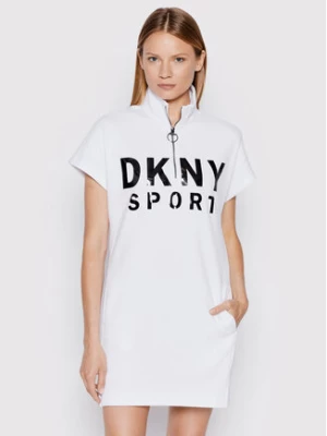 DKNY Sport Sukienka codzienna DP8D4040 Biały Regular Fit