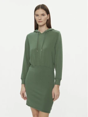 DKNY Sport Sukienka dzianinowa DP3D4832 Zielony Relaxed Fit