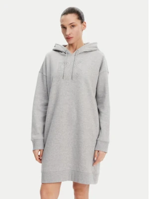 DKNY Sport Sukienka dzianinowa DP5D4884 Szary Relaxed Fit