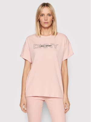 DKNY Sport T-Shirt DP1T8483 Różowy Regular Fit