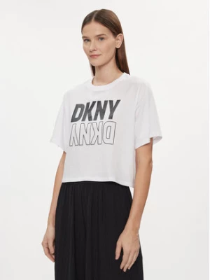 DKNY Sport T-Shirt DP2T8559 Biały Relaxed Fit