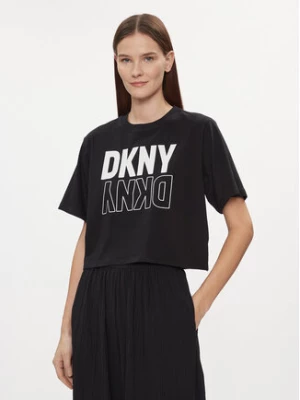 DKNY Sport T-Shirt DP2T8559 Czarny Boxy Fit
