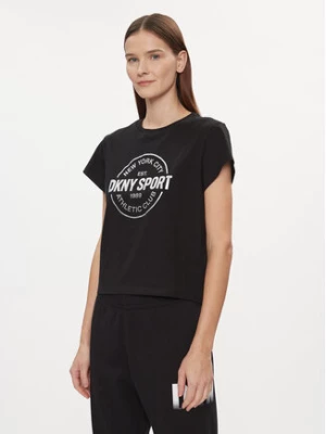 DKNY Sport T-Shirt DP3T9563 Czarny Relaxed Fit