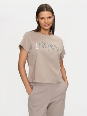 DKNY Sport T-Shirt DP4T9991 Beżowy Relaxed Fit