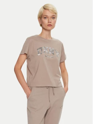 DKNY Sport T-Shirt DP4T9991 Beżowy Relaxed Fit