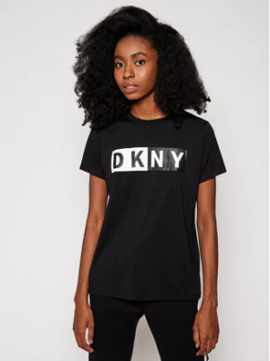 DKNY Sport T-Shirt DP8T5894 Czarny Regular Fit