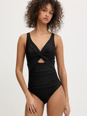 DKNY strój kąpielowy jednoczęściowy damski czarny
