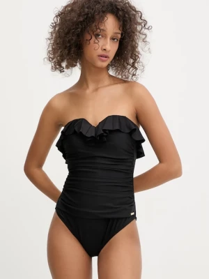 DKNY strój kąpielowy jednoczęściowy damski czarny