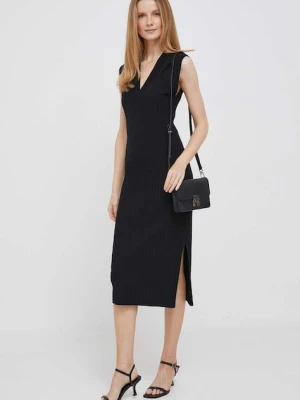 Dkny sukienka czarny
