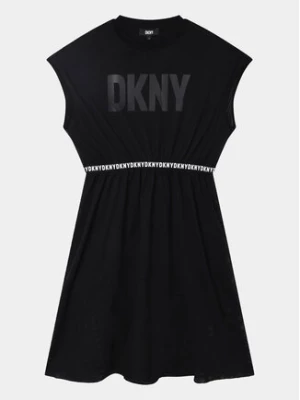 DKNY Sukienka codzienna D32898 D Czarny Regular Fit