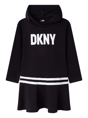 DKNY Sukienka dresowa w kolorze czarnym rozmiar: 164