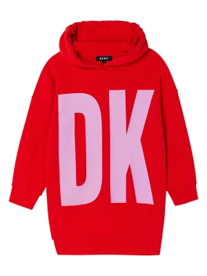DKNY Sukienka dresowa w kolorze czerwonym rozmiar: 164