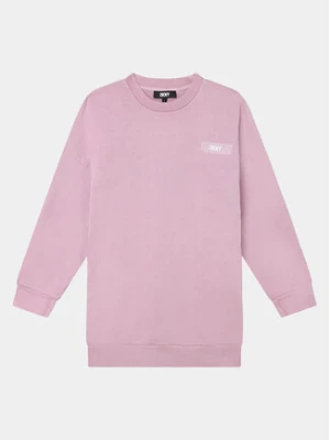 DKNY Sukienka dzianinowa D32887 D Różowy Regular Fit