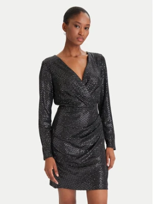 DKNY Sukienka koktajlowa DD5IZ632 Czarny Slim Fit