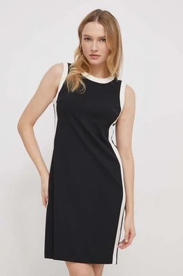 Dkny sukienka kolor czarny mini prosta DD3K1450