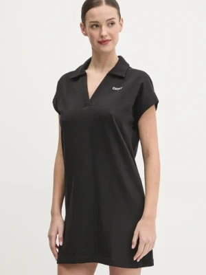 Dkny sukienka kolor czarny mini prosta DP5D4890
