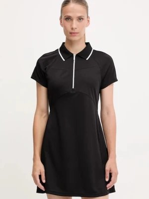 Dkny sukienka kolor czarny mini rozkloszowana DP5D4903
